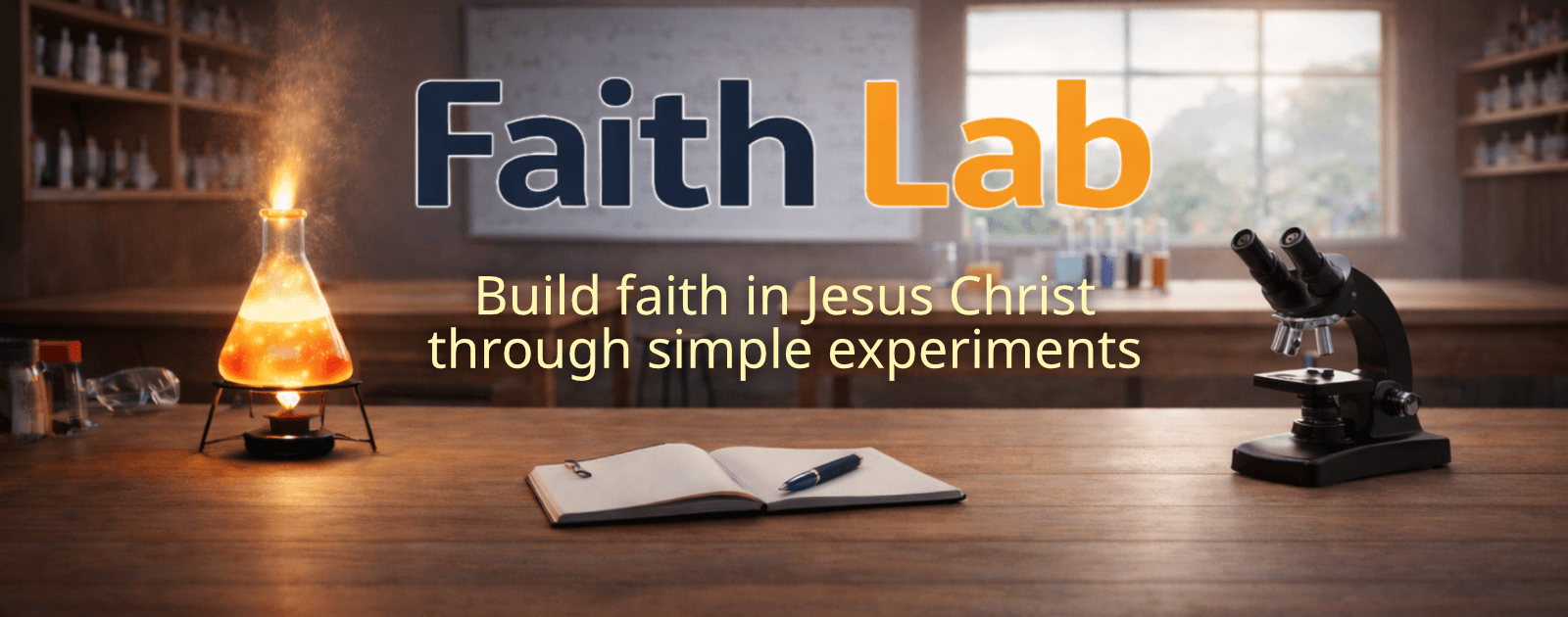 FaithLab - Build faith in Jesus Christ through simple experiments
